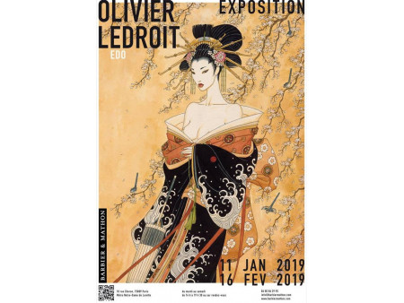 Affiche exposition EDO Olivier LEDROIT Janvier 2019 Affiche exposition EDO Olivier LEDROIT Janvier 2019