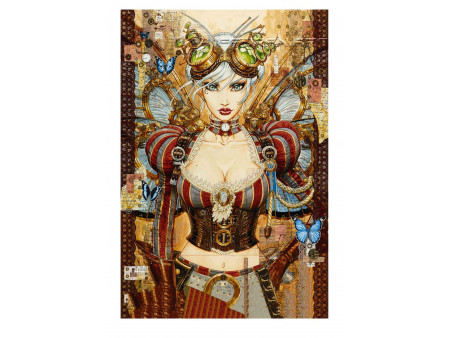 Tirage limité Fées et Amazones, Olivier LEDROIT Format 60 x 80 cm