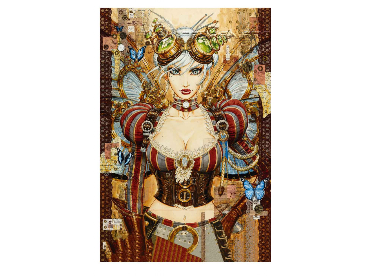 Tirage limité Fées et Amazones, Olivier LEDROIT Format 60 x 80 cm Tirage limité Fées et Amazones, Olivier LEDROIT Format 60 x 80 cm
