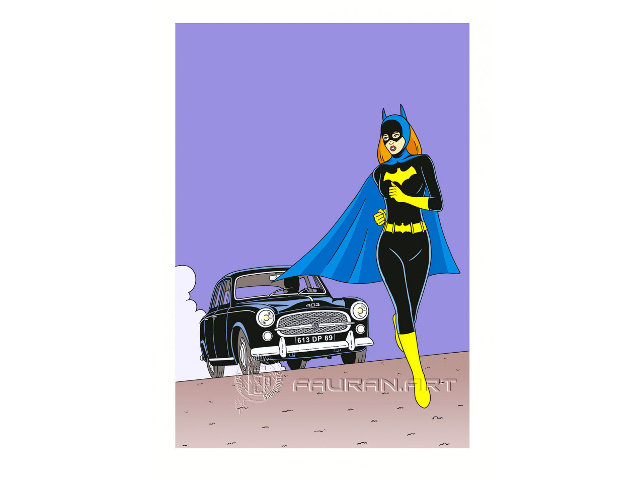 copy of Tirage d'Art : La Mini Moke: Olivier MARIN