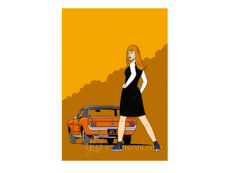 Tirage d'Art : Melany Road Couverture 2C : Olivier MARIN