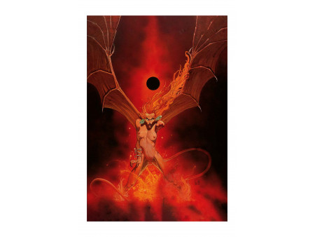 Tirage d'art La marque des démons Chroniques de la lune noire Tome 3