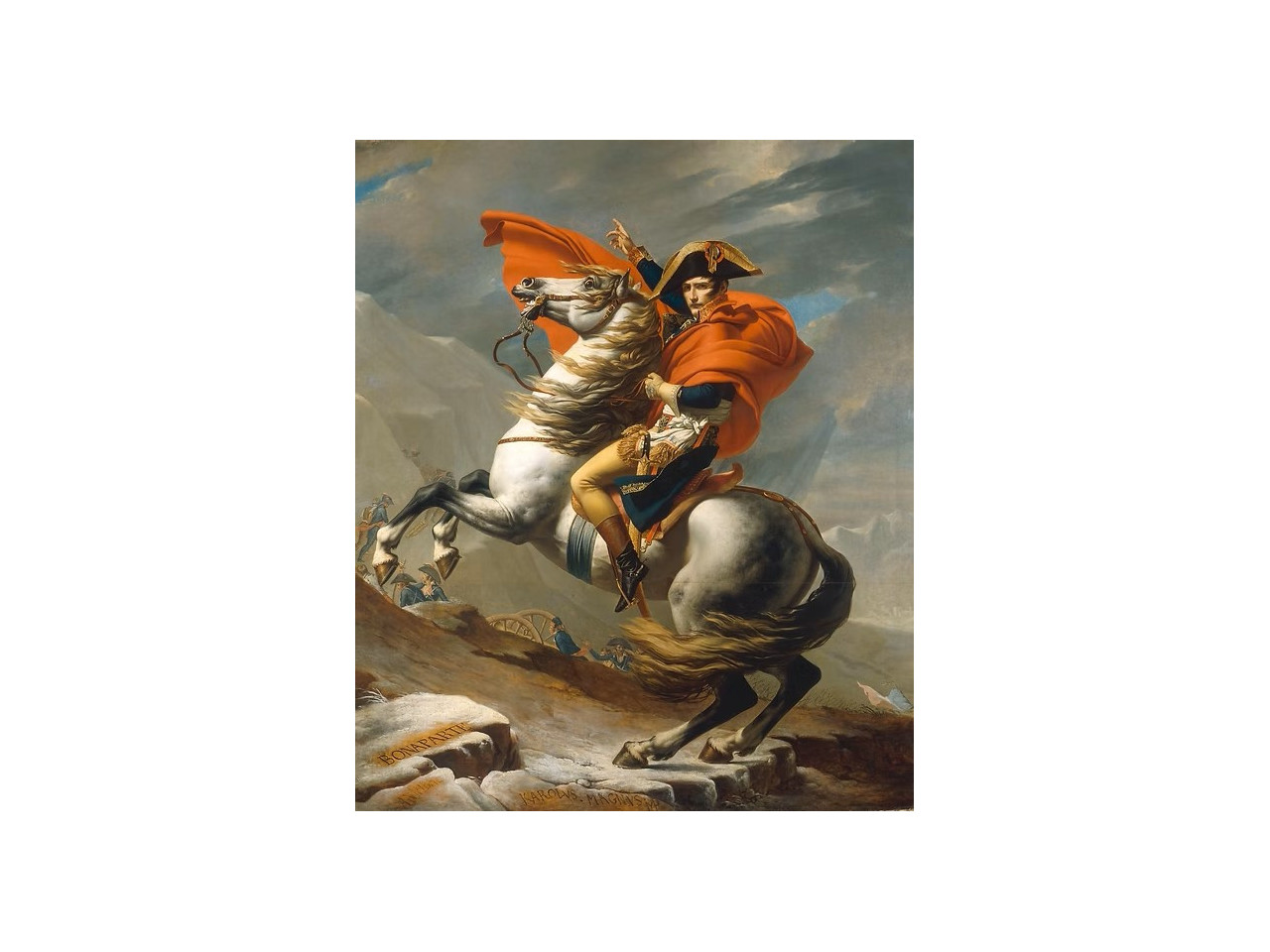 Bonaparte franchissant le Grand-Saint-Bernard