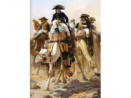 Bonaparte et son état-major en Égypte