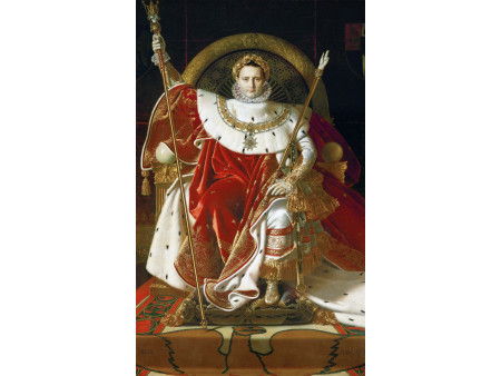 Napoléon Ier sur le trône impérial