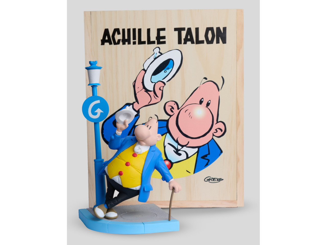 Achille Talon : Figurine para BD