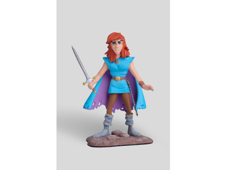 Percevan : Figurine en métal peinte à la main