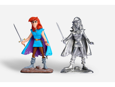 Percecvan : figurine peinte à la main et figurine version "silver" en coffret luxe limité à 50 exemplaires