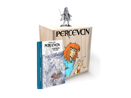 Percecvan: ‘silver’ version figurine in a deluxe box set, limited to 50 copies (image for illustrative purposes only)